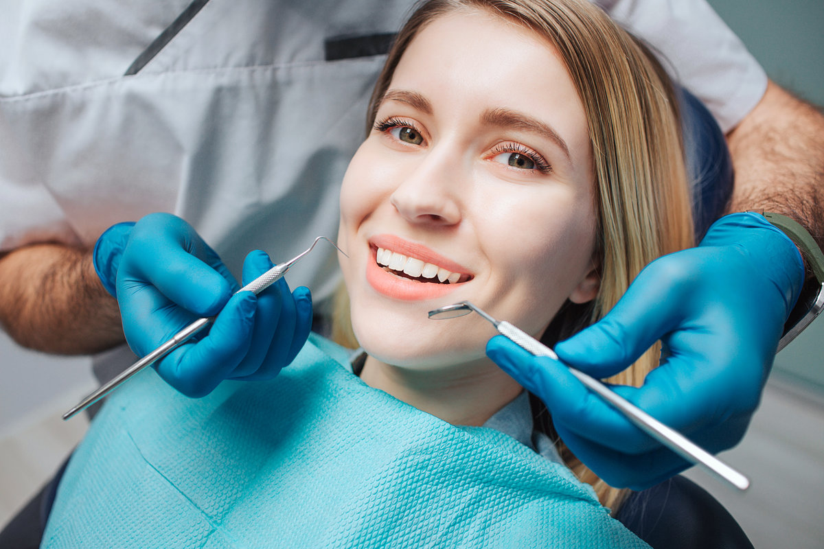 Patient receiving guided tissue regeneration treatment at North Creek Dental Care